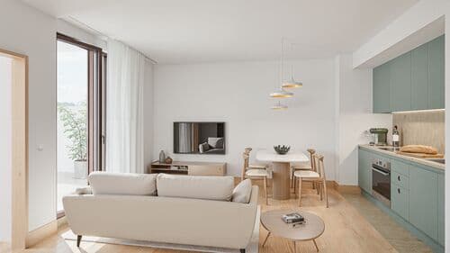 PF41861 - Apartamento T1 + 1 com vista, Alvalade, Lisboa - Imagem 2